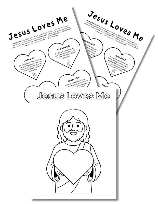 Jesus Loves Me Craft