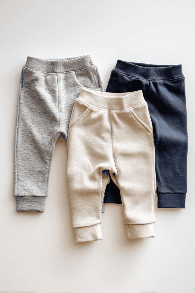 Toddler bottoms for capsule wardrobe