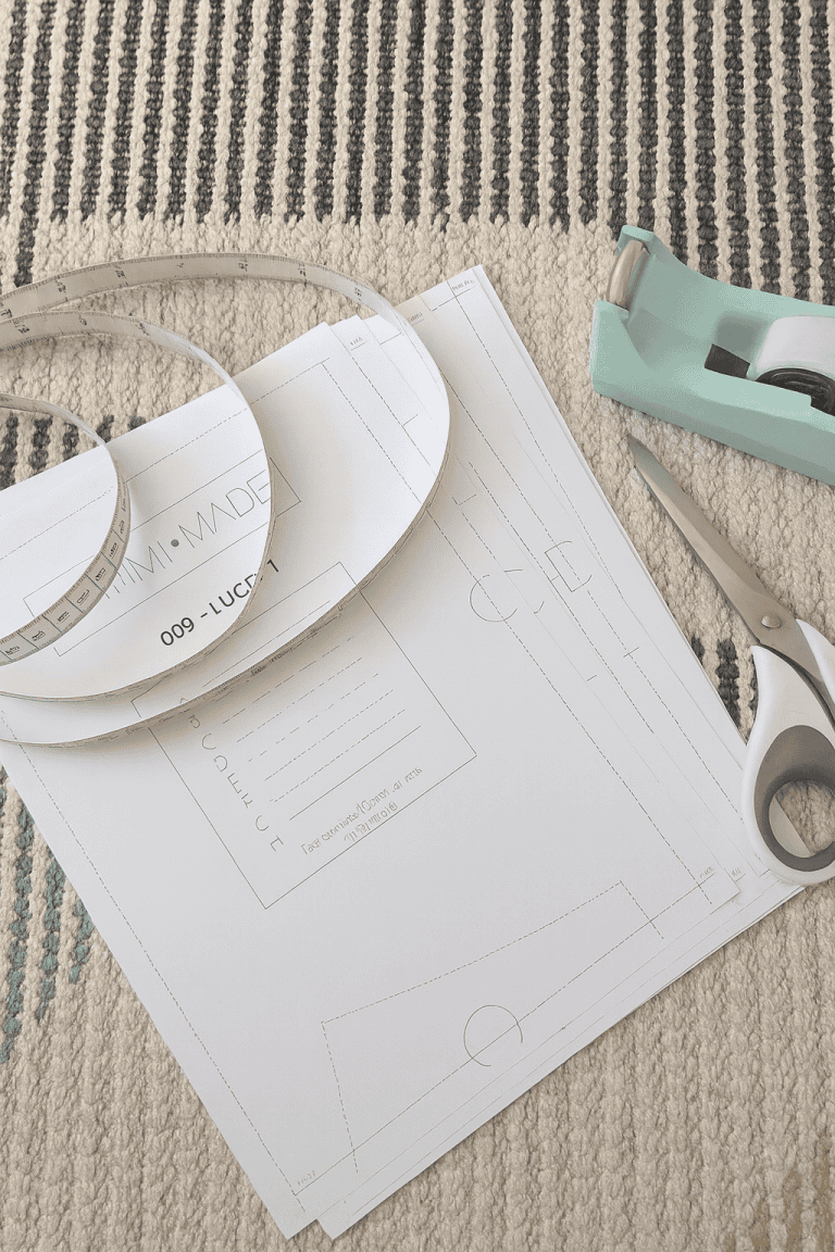 How to Use PDF Sewing Patterns - Homesteading With Betty