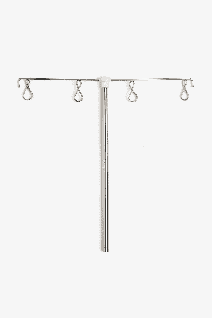 a standalone telescopic thread guide rod for a serger