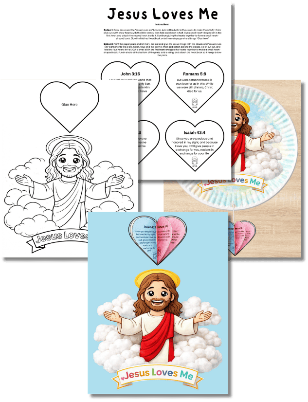 Jesus Loves Me Craft