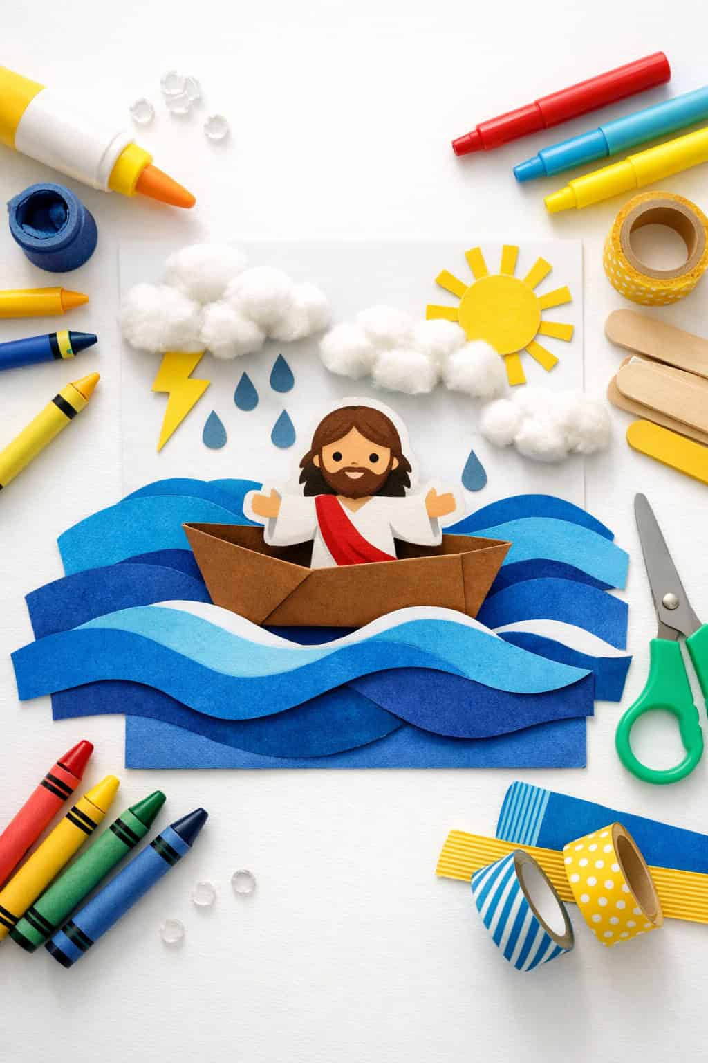 Craft of Jesus calming the storm