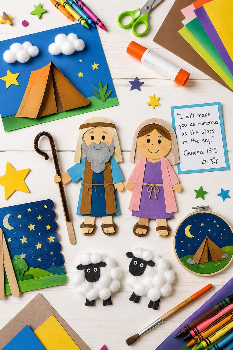 8 Fun Abraham and Sarah Bible Craft Ideas for Simple Sunday School Lessons