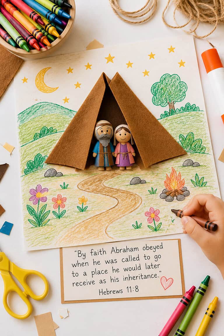 8 Fun Abraham and Sarah Bible Craft Ideas for Simple Sunday School Lessons