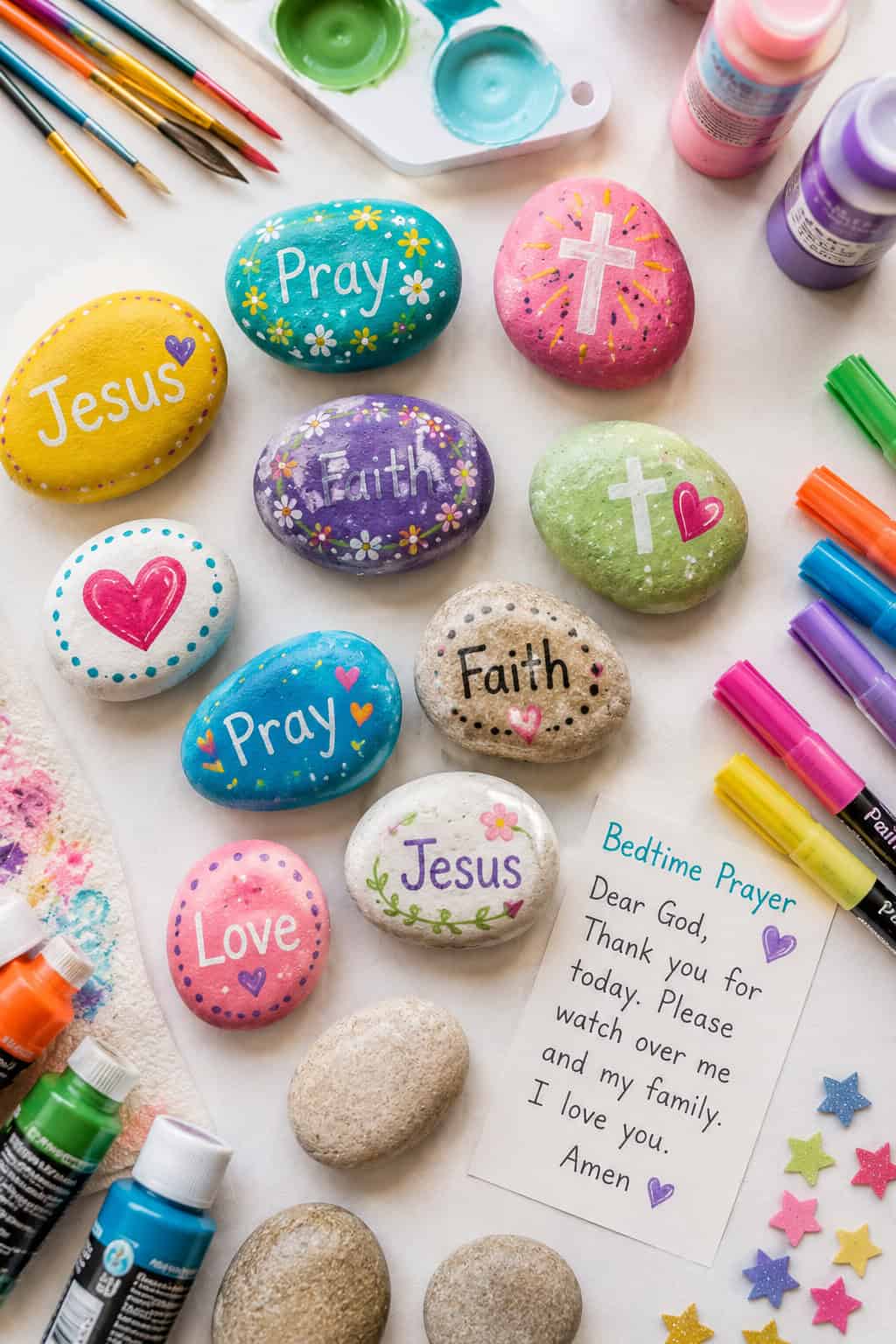Prayer Rocks For Kids 10 Adorable Prayer Crafts for Kids They’ll Want to Do Again ...