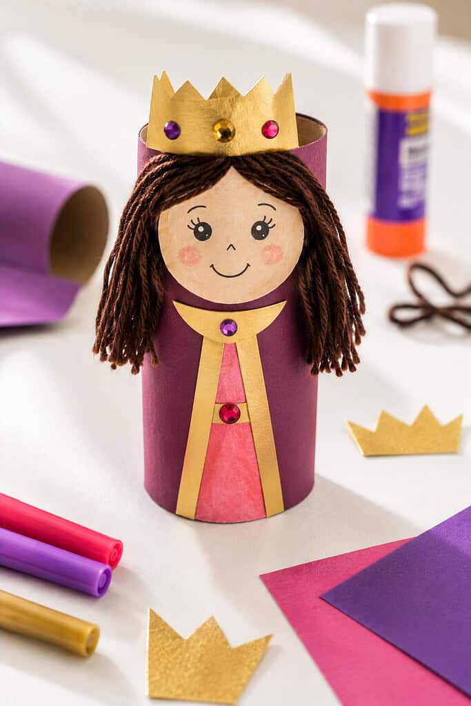 a simple homeschool Bible craft with clean shapes, bright colors, and an easy handmade look.