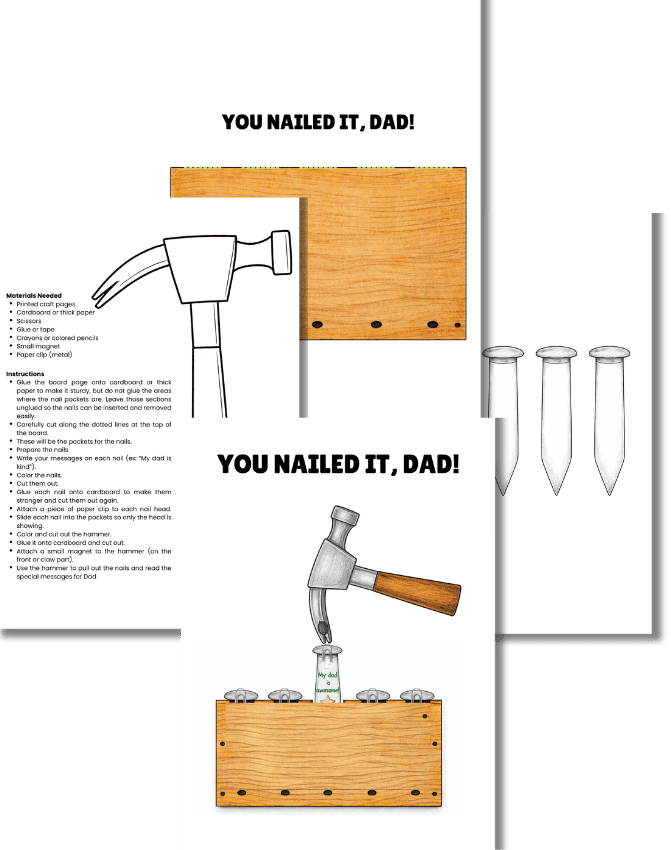 You Nailed It, Dad! Craft