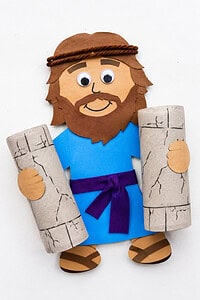 Samson craft for Sunday school kids