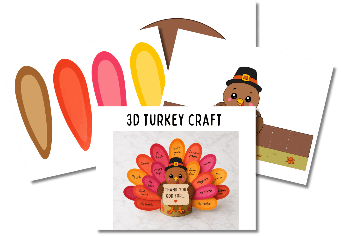 3D Turkey Craft