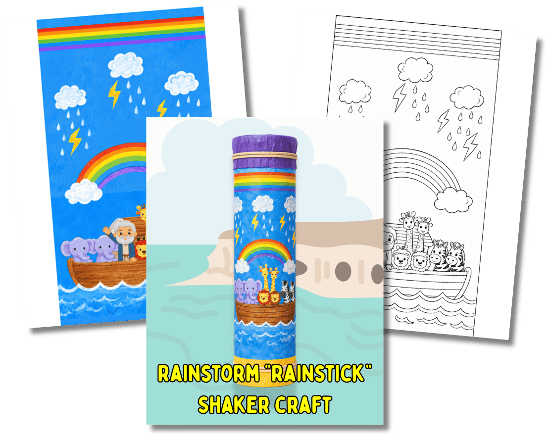Rainstorm Rainstick Shaker Craft